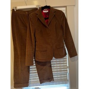 DOLCE & GABBANA— Corduroy Suit